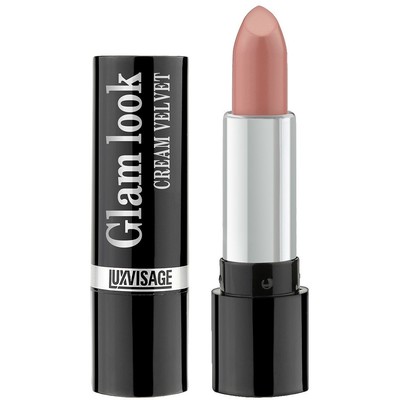 LUX visage Glam look Помада для губ кремовая cream velvet 319 Нежное пралине