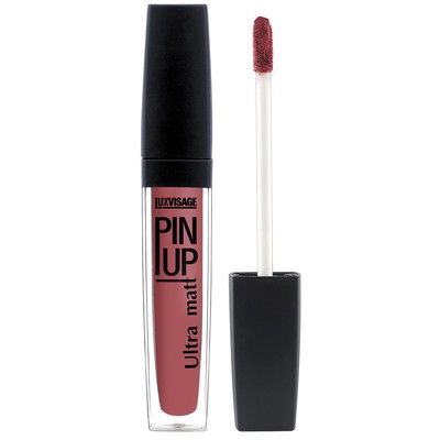 LUX visage PIN UP Ultra matt Блеск для губ матовый тон 33 ROSEWOOD