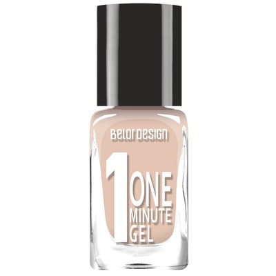 Belor Design One minute gel Лак для ногтей тон 201