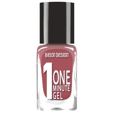 Belor Design One minute gel Лак для ногтей тон 206
