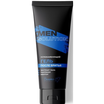 Белита-М  Успокаивающий гель после бритья серии Men solution 200 г