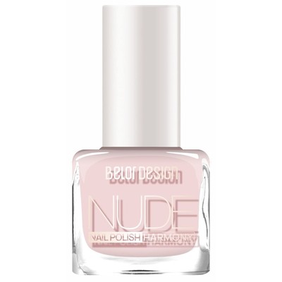 Belor Design NUDE HARMONY  Лак для ногтей тон 201 Candle 