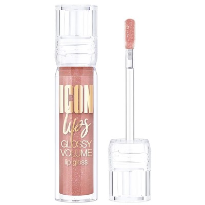 LUX visage ICON lips glossy volume  Блеск для губ с эффектом объема 505 Ice Beige