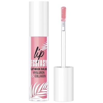 LUX visage LIP ECSTASY Маска-бальзам для губ hyaluron & collagen 601 Rose