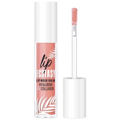 LUX visage LIP ECSTASY Маска-бальзам для губ hyaluron & collagen 602 Peach