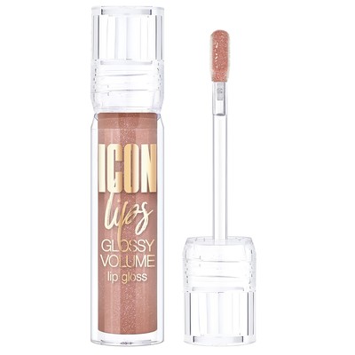 LUX visage ICON lips glossy volume  Блеск для губ с эффектом объема 507 Desert Taupe
