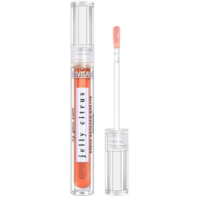 LUX visage JELLY Блеск-бальзам для губ CITRUS питание 