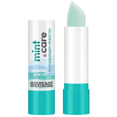LUX visage Бальзам для губ mint & care с охлаждающим эффектом