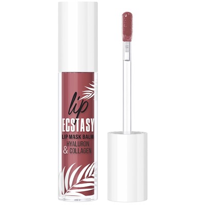 LUX visage LIP ECSTASY  Бальзам-маска для губ hyaluron & collagen 604 Rosewood