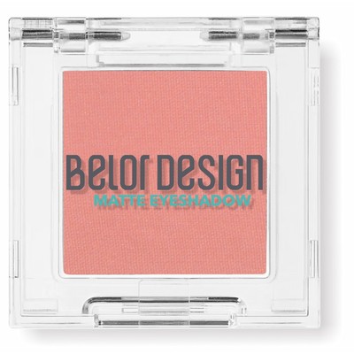 Belor Design Тени для век матовые тон 107 персиковый