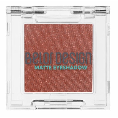 Belor Design Тени для век матовые тон 108 марсала