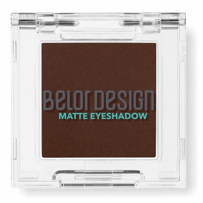 Belor Design Тени для век матовые тон 109 кофейный